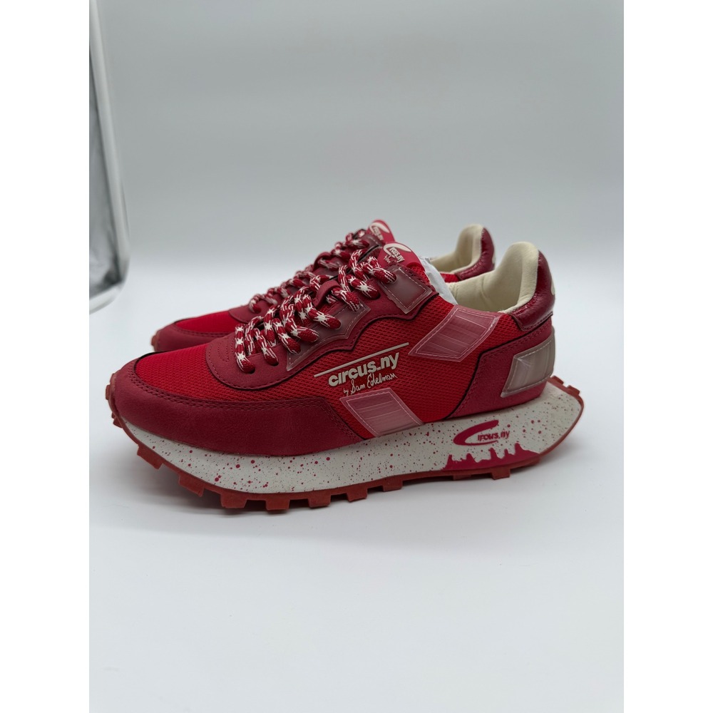 Circus NY by Sam Edelman Devyn Red Platform Sneakers Womens Size 6M